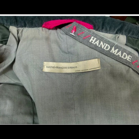 Marithe Francois Girbaud gray puffer jacket, 42 - Picture 7 of 8